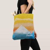 Adventure Awaits Mountain Sunset Tote Bag (Dichtbij)