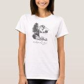 Adventure Awaits Mountain T-shirt (Voorkant)