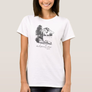 Adventure Awaits Mountain T-shirt