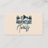 Adventure Awaits, Mountain Visitekaartje (Voorkant)
