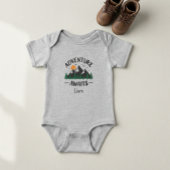 Adventure Awaits Mountains Personalized  Bodysuit