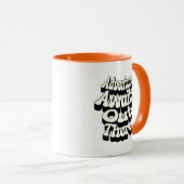 Adventure Awaits Out There – Travel Quote Mug Mok (Voorkant rechts)