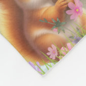 Adventure Awaits Personalized Woodland Animal Gift Fleece Deken (Hoek)