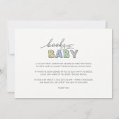 Adventure Awaits Reizen Baby shower Uitnodiging (Achterkant)