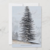 Adventure Awaits Rustic Woodland Beer Baby shower Kaart (Achterkant)