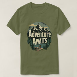Adventure Awaits - T-shirt voor avonturiers