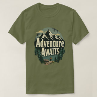 Adventure Awaits - T-shirt voor avonturiers