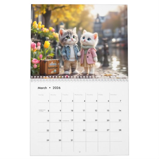 Adventure Awaits – Tom & Luna’s Adventures™ 2026 T Kalender (Mar 2026)