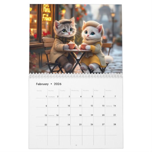 Adventure Awaits – Tom & Luna’s Adventures™ 2026 T Kalender (Feb 2026)