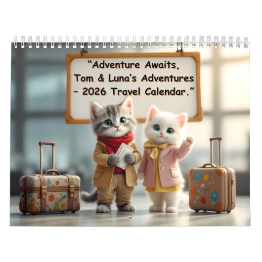 Adventure Awaits – Tom & Luna’s Adventures™ 2026 T Kalender (Hoes)