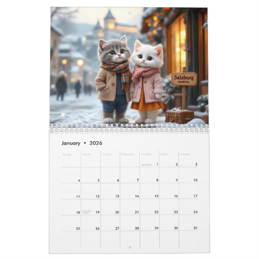 Adventure Awaits – Tom & Luna’s Adventures™ 2026 T Kalender (Jan 2026)