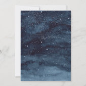 Adventure Awaits Winter Forest Retirement Party Kaart (Achterkant)