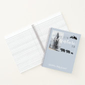 Adventure Awaits Woodland Beer Baby Journal Notitieboek (Binnen)