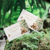 Adventure Awaits Woodland Beer luier Raffle Informatiekaartje