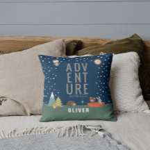 Adventure Awaits Woodland Boy Kinder Wall Decor