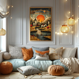 Adventure Awaits You, Póster Inspirador para Niños Perfect Poster