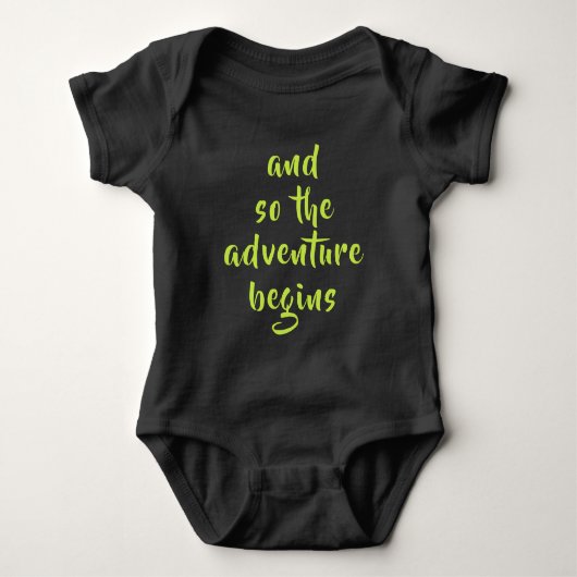 Adventure Baby Body Suite Romper (Voorkant)