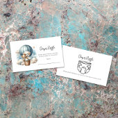 Adventure Baby Luier Raffle Puppy Hete Luchtballon Informatiekaartje