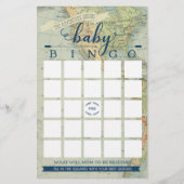 Adventure Baby shower Bingo Game (Voorkant)