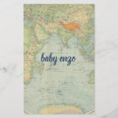 Adventure Baby shower Game ABC Name Game (Achterkant)