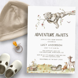 Adventure-Baby shower-uitnodiging Kaart