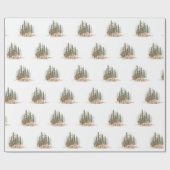 Adventure Begin Baby Shower Cadeaupapier (Vlak)