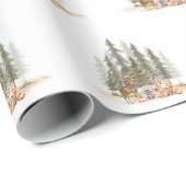 Adventure Begin Baby Shower Cadeaupapier (Rol Hoek)