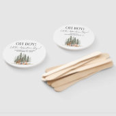 Adventure Begin Baby Shower Handwaaier (Niet-gemonteerd)