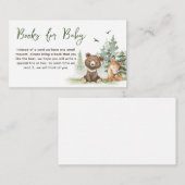 Adventure Begin Woodland Animals Boeken voor Baby Informatiekaartje (Voorkant / Achterkant)