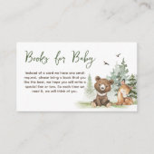 Adventure Begin Woodland Animals Boeken voor Baby Informatiekaartje (Voorkant)