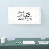 Adventure begint banner (Beurs)