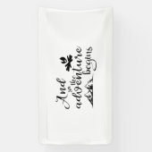 Adventure begint banner (Verticaal)