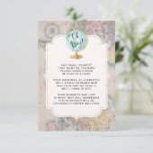 Adventure begint boekaanvraag kaartje Travel Showe Kaart (Staand voorkant)