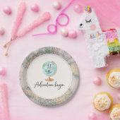 Adventure begint met Baby shower Papier Bord 7 inc (Feest)