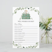 Adventure begint met Luggage Greenery die Baby wen (Staand voorkant)