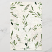 Adventure begint met Luggage Greenery die Baby wen (Achterkant)