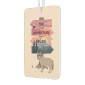 Adventure begint met reisgebarentaal Post Wilderne Luchtverfrisser (Links)