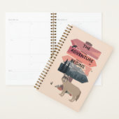 Adventure begint met reisgebarentaal Post Wilderne Planner (Display)