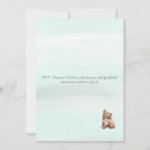 Adventure begint met Rustic Lynx-wijziging van pla Kaart (Achterkant)