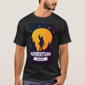 Adventure begint t-shirt (Voorkant)