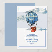 Adventure begint Uitnodiging (Voorkant / Achterkant)