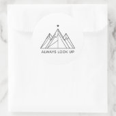 Adventure Berg Always Look Up sticker (Tas)