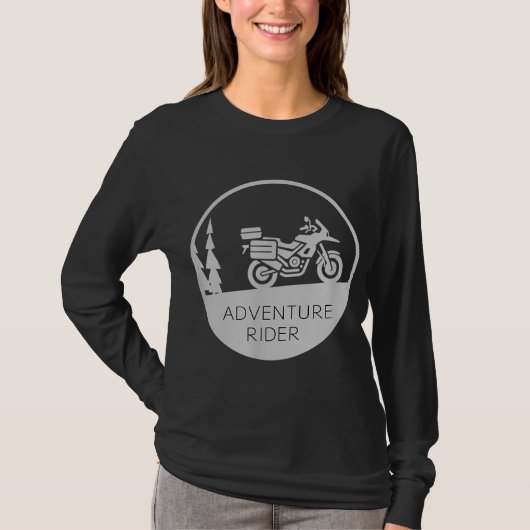 Adventure Bike T-shirt (Voorkant)