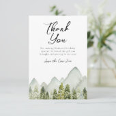 Adventure Birthday Bedankkaart (Staand voorkant)