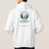 ADVENTURE – Boundless Thrill | Premium Cotton  Hoodie (Achterkant)