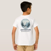 ADVENTURE – Boundless Thrill | Premium Cotton T-shirt (Achterkant volledig)