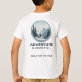 ADVENTURE – Boundless Thrill | Premium Cotton T-shirt (Achterkant)