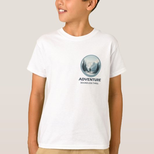ADVENTURE – Boundless Thrill | Premium Cotton T-shirt (Voorkant)