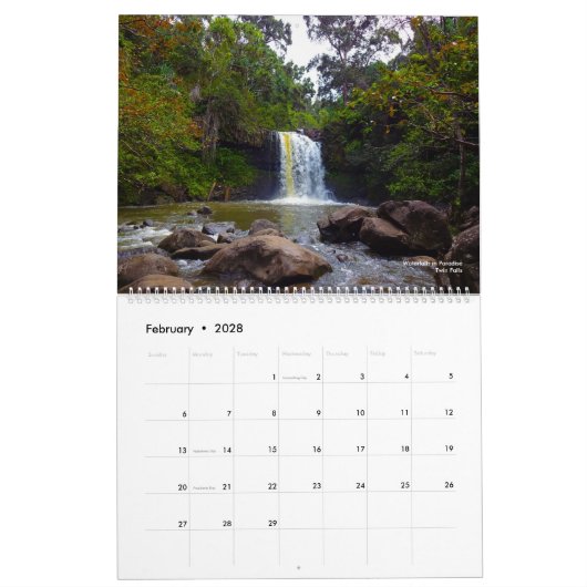 Adventure Brothers: Hawaii-agenda Kalender (Feb 2028)