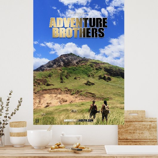 Adventure Brothers Poster (Keuken)